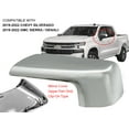 thumbnail image 2 of APA Replacement Exterior Mirror Cap fits 2019 - 2022 Silverado Sierra Top-Half Upper Part Chrome Driver Side 84732161, 2 of 9