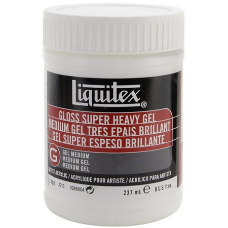 Heavy Gel - Liquitex Super Heavy Gel Medium: 8 oz