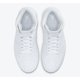 thumbnail image 3 of Ni - ke Ni - ke Air Jordan 1 Mid Triple White Sneaker Shoes 51.5 52.5 US 17 18 554724-130, 3 of 5