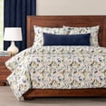 thumbnail image 2 of SIScovers  Hummingbird Abstract Print Duvet Set Sapphire - Twin - 4 Piece, 2 of 5