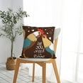 thumbnail image 5 of Honeii Rooster And Chicken Print Throw Pillow, Square Decorative Pillow Forms Soft Fluffy Plump Pillow Decorative Pillow Inserts,Couch Pillows-22"x22", 5 of 7