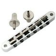 thumbnail image 3 of Wilkinson M Series 52mm(2-3/64 inch) String Spacing Nashville Style Tune-o-matic Bridge for LP SG Style Electric Guitar, Chrome, 3 of 5