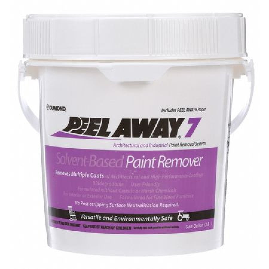 DUMOND 7001 Peel Away™ Peel Away 7 SolventBased Paint Remover, 1 Gallon