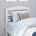 thumbnail image 5 of AFI Warren 14" Twin XL Wood Platform Bed Frame with Slatted Headboard, White, 5 of 12