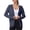 Dark Blue, variant on Womens Sun Protection Hoodie Zip Up Long Sleeve Lightweight Summer Outdoor Jacket With Pockets