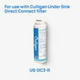 thumbnail image 3 of Culligan 258761 Filtre d'Eau Potable de Remplacement à Connexion Directe 1,5 GPM, 3 of 7