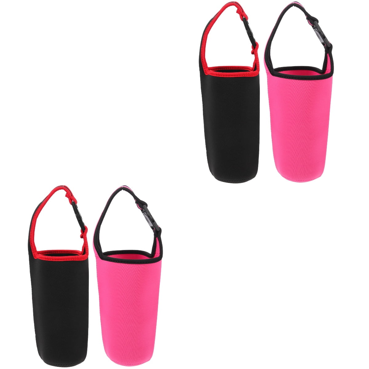 6 Pack Silicone Cup Handle Rings - Colorful Drink Holder Straps For Bottles & Tumblers