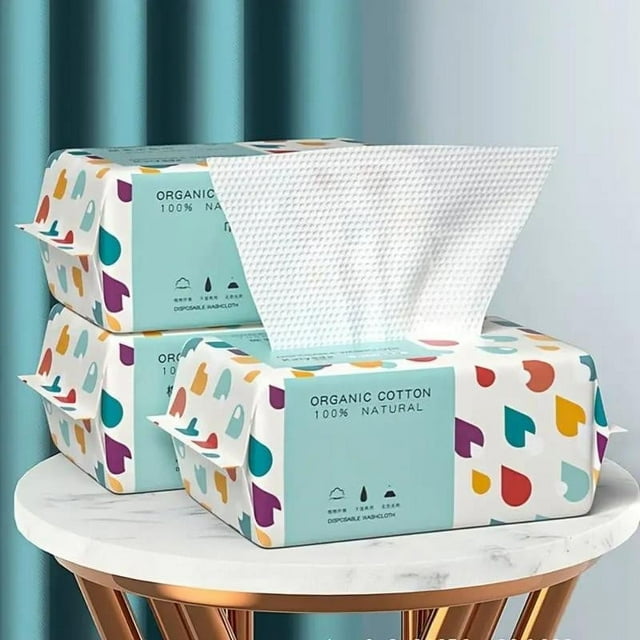 Bath & Bathing Accessories Disposable Face Towels 70 Count Pack For Travel Home Spa and Personal Care