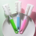 thumbnail image 5 of 3PCS Bottle Brush Bottle Washer Set Long Sponge Bottle Cleaning Brushes Baby Bottle Cleaner Brush Random Color, 5 of 6