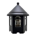 thumbnail image 4 of Lampara Farol Arcos Negro Grande De Pared ., 4 of 5