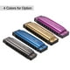 thumbnail image 2 of Armónica Llave de C Diatonic Harmonica Mouthorgan con ABS Cañas Espejo Diseño de la superficie 10 hoyos Blues Harmonica Perfecto para principiantes Estudiantes profesionales Kid Blue Tomshoo Armónica, 2 of 6