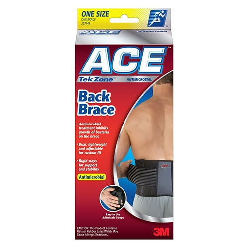Ace Back Brace Tekzone, Universal 1 Ea