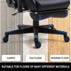 thumbnail image 5 of Gaming Chair Casters, Replaceable Replacement Wheels with Anti-Fall Function and Smooth Gliding (5 Pieces/Set, Blue), 5 of 5