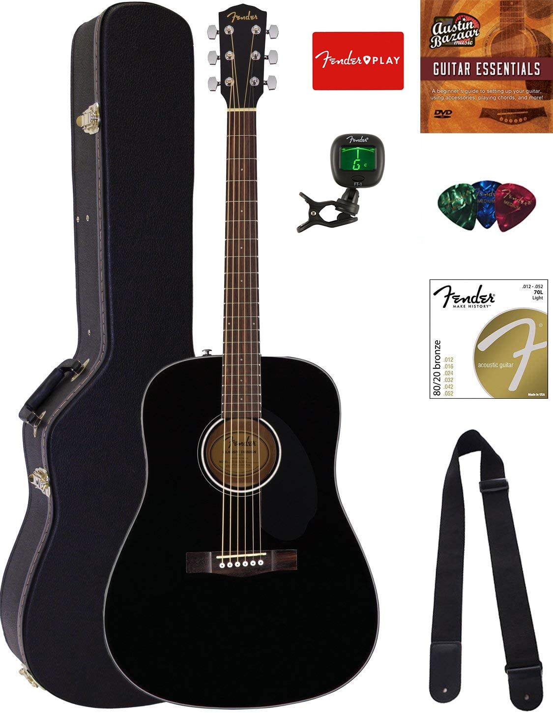 fender dreadnought case