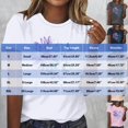 thumbnail image 5 of Blmnix Shirts for Women Graphic T Shirts Cotton Shirts Pullover Tops Short Sleeve Pink Crew Neck Shirts for Women Dressy Casual,S, 5 of 5