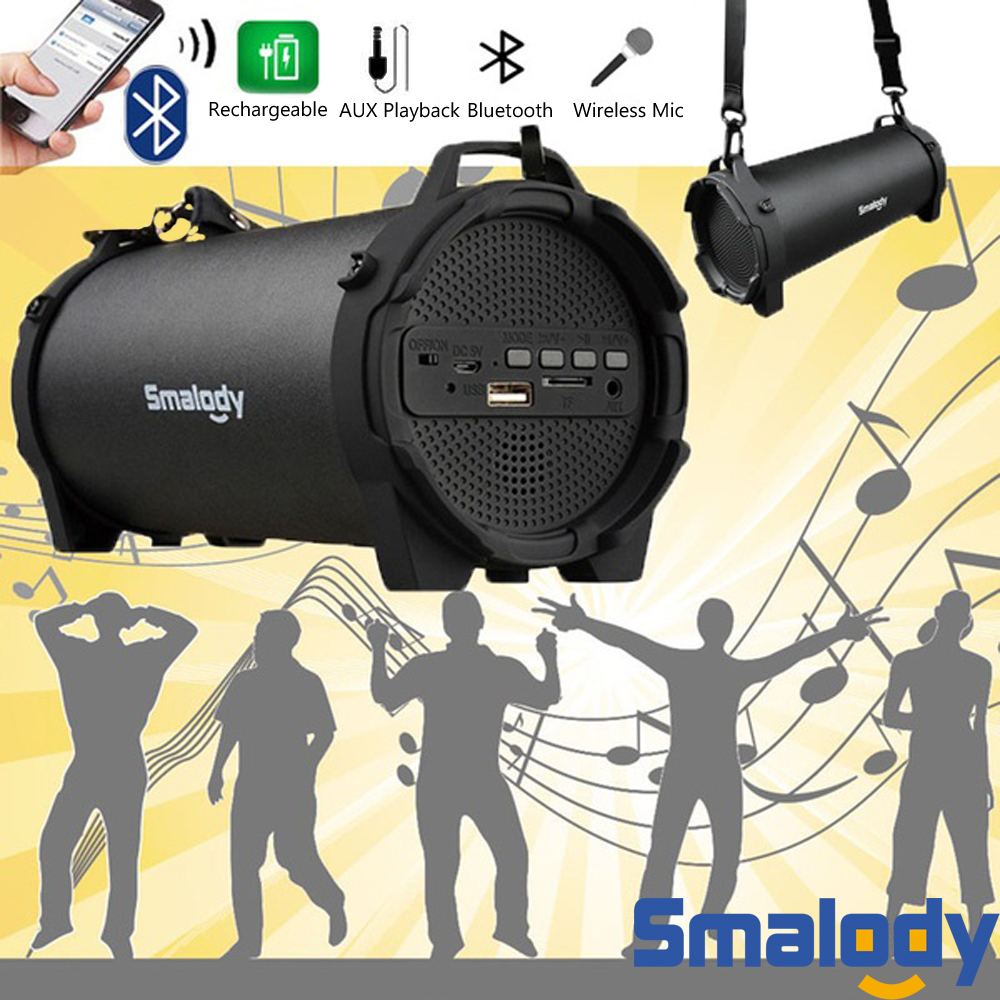 SL-10 Column Wireless Bluetooth Speaker Outdoor Portable Subwoofer Music Stereo Powerful Sports Speakers
