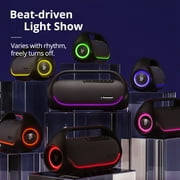 Update Bluetooth Speaker – 60W Hi-Res Audio, 120W Stereo Pairing, IPX6 Waterproof, 15 Hours Playtime, NFC & Multiple Connectivity Tronsmart Bang