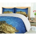thumbnail image 5 of Ambesonne Victorian Duvet Cover Set, Antique Sofa in Room, 2-Calking, Brown Yellow Royal Blue, 5 of 7
