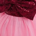 thumbnail image 6 of URMAGIC 2-10T Little Girls' Sequin Mesh Tull Dress Kids Sleeveless Princess Pageant Party Evening Formal Ball Gow, 6 of 8