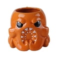 thumbnail image 4 of GUOOL Coffee Cup Juice Cup 600 ml Smooth Funny Teaware Coffeeware Ceramic Milk Mug Orange, 4 of 9