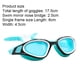 thumbnail image 2 of Gafas de natación Gafas de natación Gafas de natación de montura grande impermeables a prueba de niebla de alta definición para adultos, 2 of 6