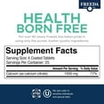 thumbnail image 3 of Freeda Calcium Citrate Supplement | 1000 mg per Serving | Vegan, Kosher Bone Health Support | Calcium Tablets Without Vitamin D | 100 Count, 3 of 7