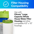 thumbnail image 3 of Filtrete Large Capacity Whole House Grooved Replacement Water Filter, 4WH-HDGR-F01, 3 of 9