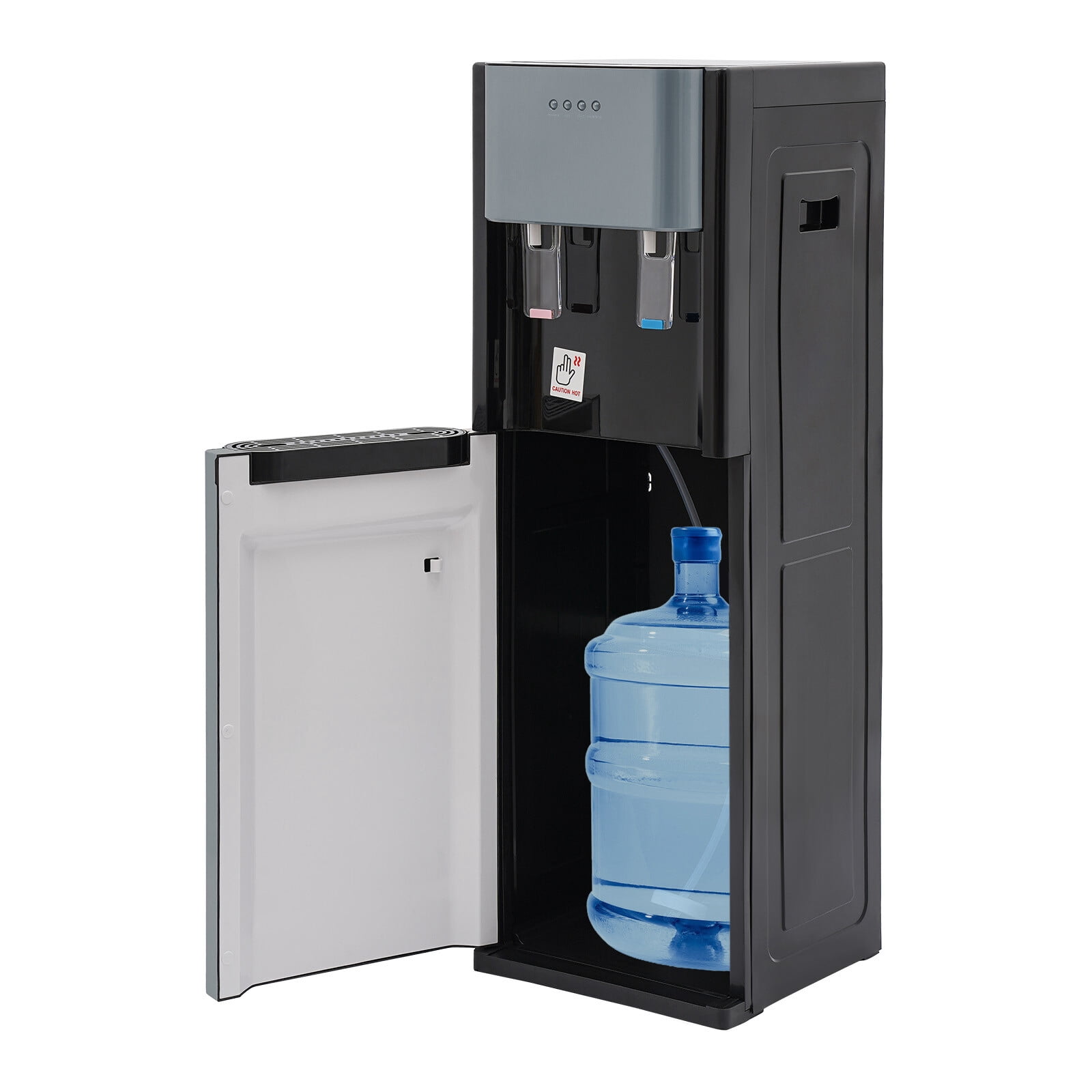 TFCFL 20L/5.28 Gallon Hot & Cold Water Dispenser Floor Standing Office Drinking Machine Bottom Loading 620W 110V