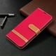 thumbnail image 1 of Stylish Denim Patchwork Flip Cover Wallet Case for Xiaomi Redmi Note 12 Series & Redmi Note 10 Series - Card Stand Slot Phone Cover, 1 of 5