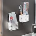 thumbnail image 4 of YYV Kitchen Organizer Magnetic Refrigerator Side Rack No Punch Multifunctional Seasoning Holder Spice Bottle Storage for Kitchen Counter Condiments Herbs Magnetic Kitchen Organizer Side Rack, 4 of 6