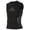 Black, variant on Men's Sleeveless Compression Tank Top Crew Neck Tummy Control Slim Body Shaper S