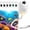 With 6 Films, variant on Galaxy Projector Night Light, 2-in-1 5D Holographic Star Projector, 360° USB Ceiling Lamp with 24 Films