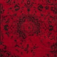 thumbnail image 6 of SAFAVIEH Adirondack Zoey Traditional Faded Area Rug, Red/Black, 9' x 12', 6 of 7