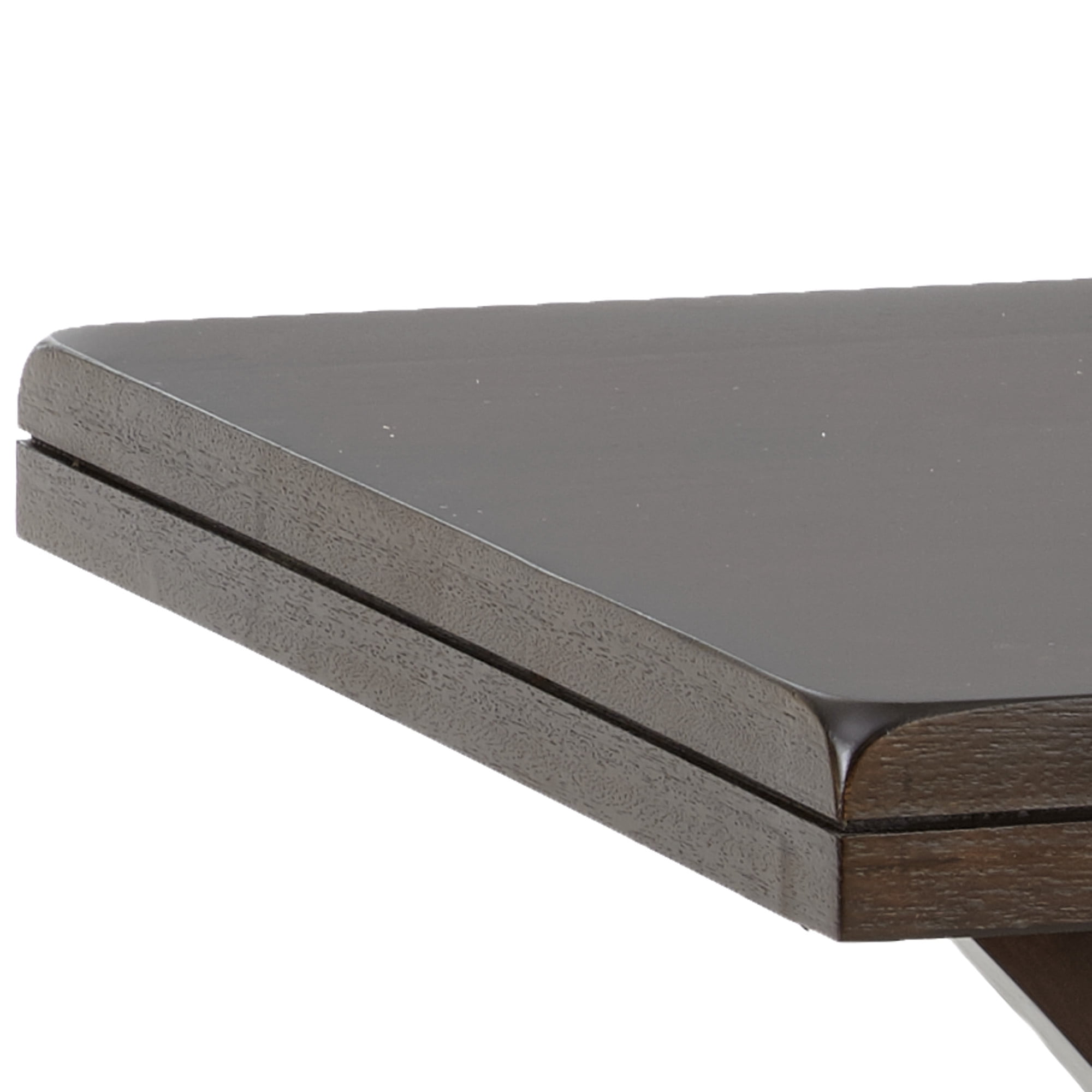Steve Silver Jocelyn Square End Table, Espresso Cherry Wood