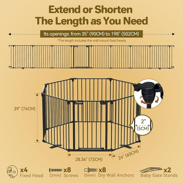 Kfvigoho Dog Gate 35