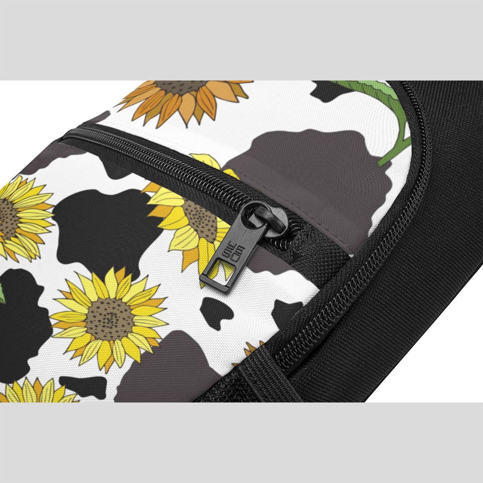 Xecao's Sunflowers Country Print Sling Bag: A Versatile Chest, Shoulder, and Crossbody Backpack for Casual Days Out, Perfect for Both Men and Women