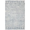 thumbnail image 2 of SAFAVIEH Abstract Augustine Geometric Wool Area Rug, Ivory/Navy, 3' x 5', 2 of 10