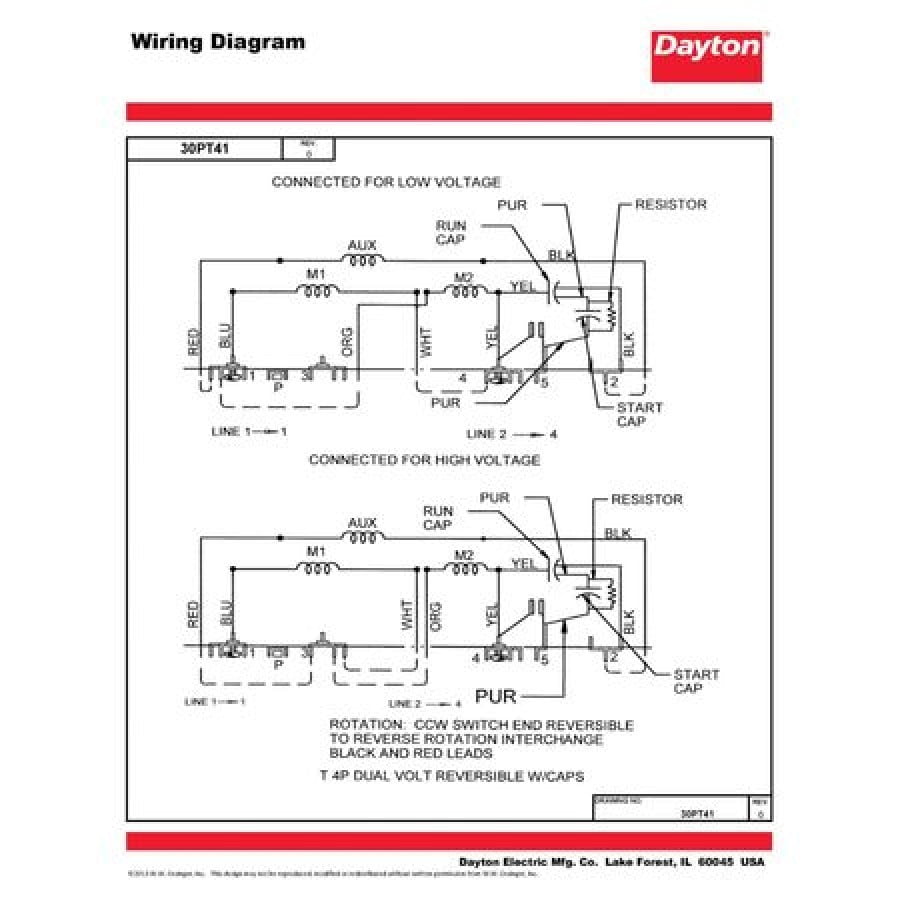 Diagrams Relay Power Dayton Wiring 5yz74n