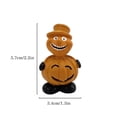 thumbnail image 3 of Halloween New Pumpkin Family Garden Decor, Resin Figurine Set of Adorable Pumpkin People Statues for Tabletop Shelf Entryway Patio Fall Home Accent, 3 of 5
