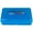 Blue, variant on West Coast Paracord Transparent Colored Pencil Box Storage Office Organizer