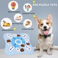 thumbnail image 5 of YKHSG Dog Puzzle Toys,Dog Treat Puzzle,Dogs Food Puzzle Feeder Toys for IQ Training ,Interactive Dog Toys, Mental Enrichment (Blue), 5 of 7