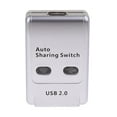 thumbnail image 2 of USB 2.0 Switch Hub Sharing Switcher Splitter 1 Impresora automática Escáner a 2 piezas, 2 of 9