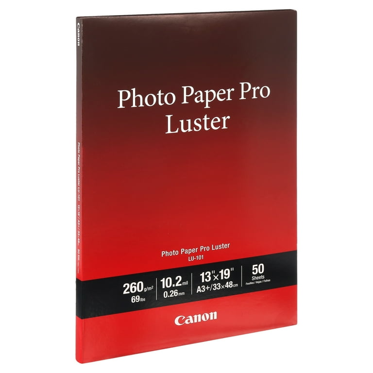 Canon photo paper pro luster a3 deals