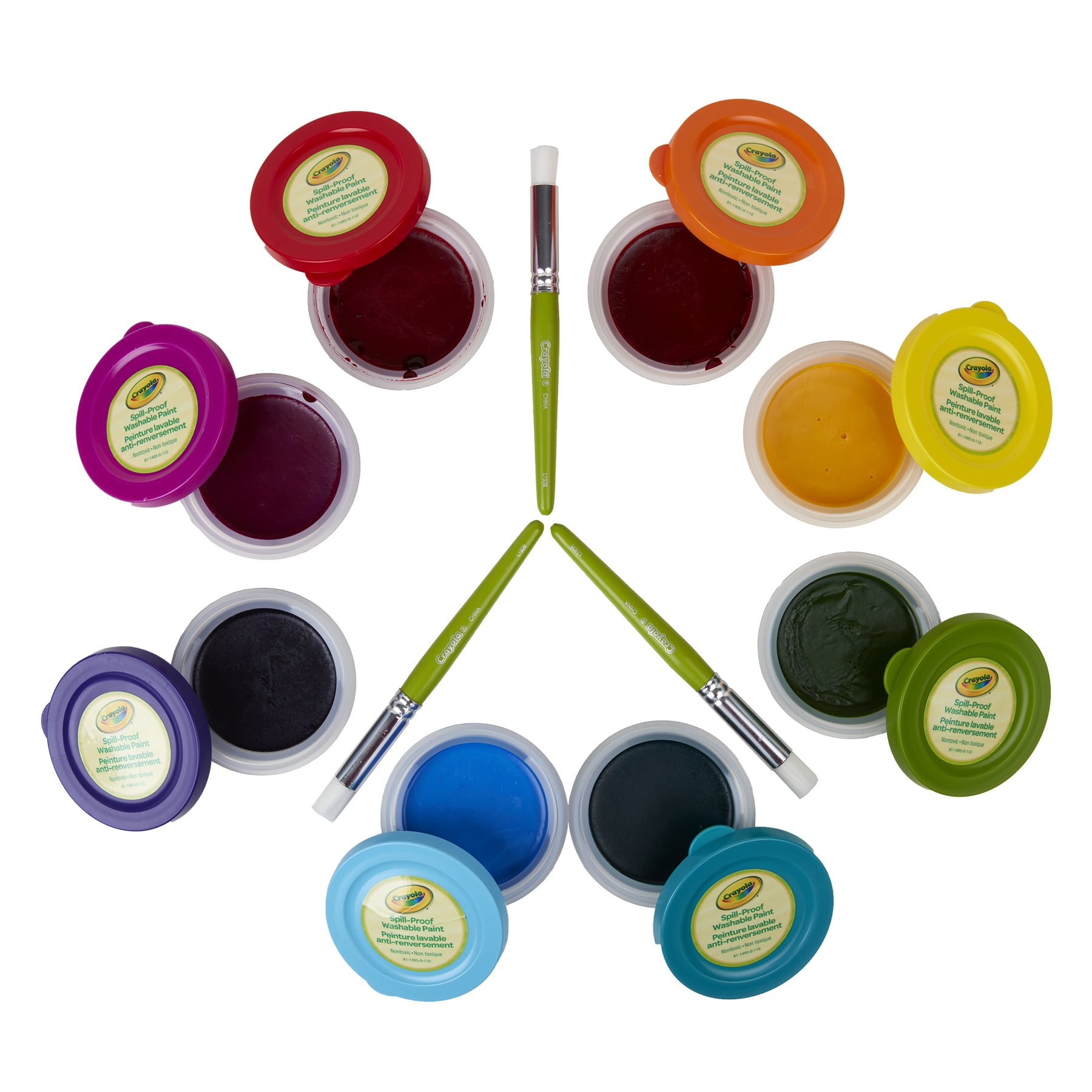 Crayola Spill-Proof Washable Paint Kit