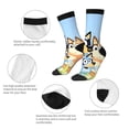 thumbnail image 3 of Netaao Bluey for Socks for Men and Women Non-Slip Middle Tube Socks Casual Crew Socks, 3 of 6