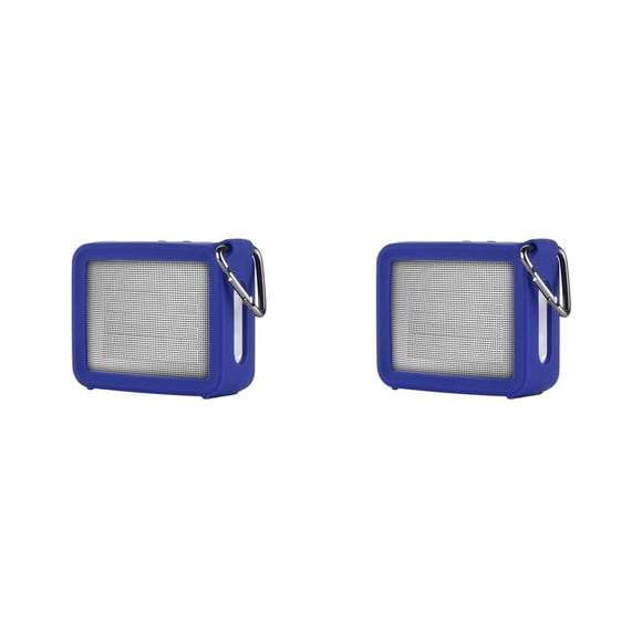 Cubierta de altavoz Methold para Go 2 silicona Azul Negro gris plateado Rojo 2Conjunto