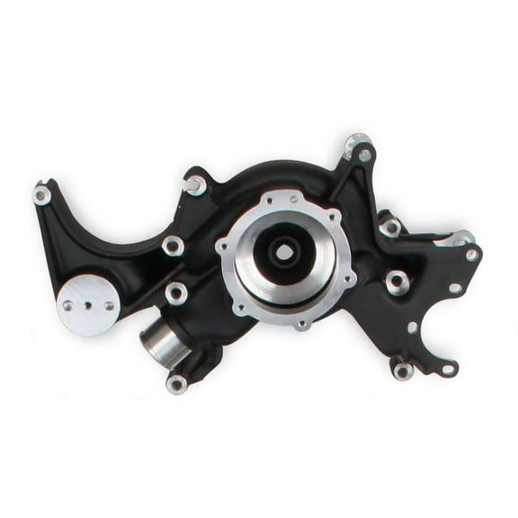 Holley 97-309 Holley COOLING MANIFOLD - Small Block Chevrolet - Black