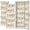 Color 4, variant on 2 Pcs School Locker Magnetic Wallpaper 12" x 36" Cactus Plant Desert Potted Succulents Neutral Beige Reusable Removable Locker Accessories Back to School Supplies