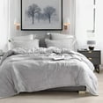 thumbnail image 1 of Byourbed Coma Inducer Oversized Queen Comforter Set - Wait Oh What - Tundra Gray, 1 of 4