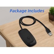 Mcbazel Wireless USB 2.0 Gaming Receiver Adapter for Xbox 360 /Windows PC Desktop Laptop Gaming